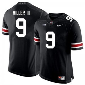 Men's Ohio State Buckeyes #9 Jack Miller III Black Nike NCAA College Football Jersey Best YXI6244FU